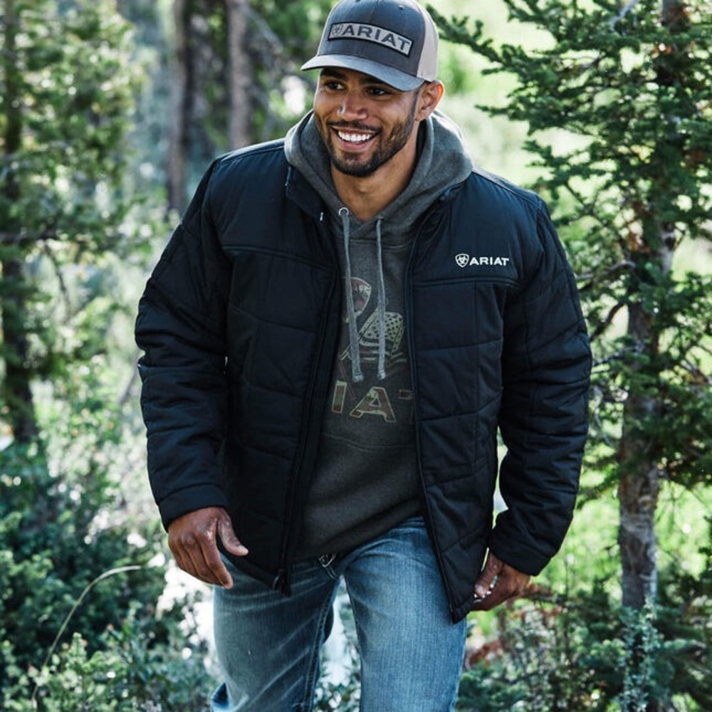 Ariat men’s Puffer zip up coat